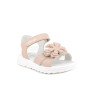 Sandals for girls pink and beige with velcro Sandals for girls pink and beige with velcro