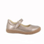 MÄDCHEN BALLERINA BEIGE UND PLATIN MIT VELCRO MÄDCHEN BALLERINA BEIGE UND PLATIN MIT VELCRO