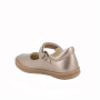 Ballerine da bambina beige e platino con strap Ballerine da bambina beige e platino con strap