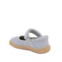 Bailarina para niña gris con velcro Bailarina para niña gris con velcro