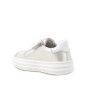 Sneakers da bambina bianco con zip Sneakers da bambina bianco con zip