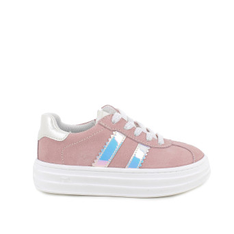Sneakers for girls pink with zip Sneakers for girls pink with zip