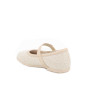 Bailarina para niña beige con velcro Bailarina para niña beige con velcro