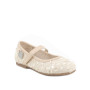 Ballerine da bambina beige con strap Ballerine da bambina beige con strap