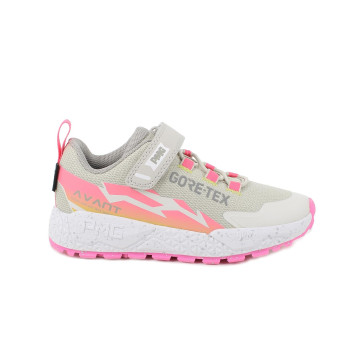 Sneaker gore-tex pour fille gris avec velcro Sneaker gore-tex pour fille gris avec velcro