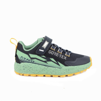 Gore-tex sneakers for boys blue and green with velcro Gore-tex sneakers for boys blue and green with velcro