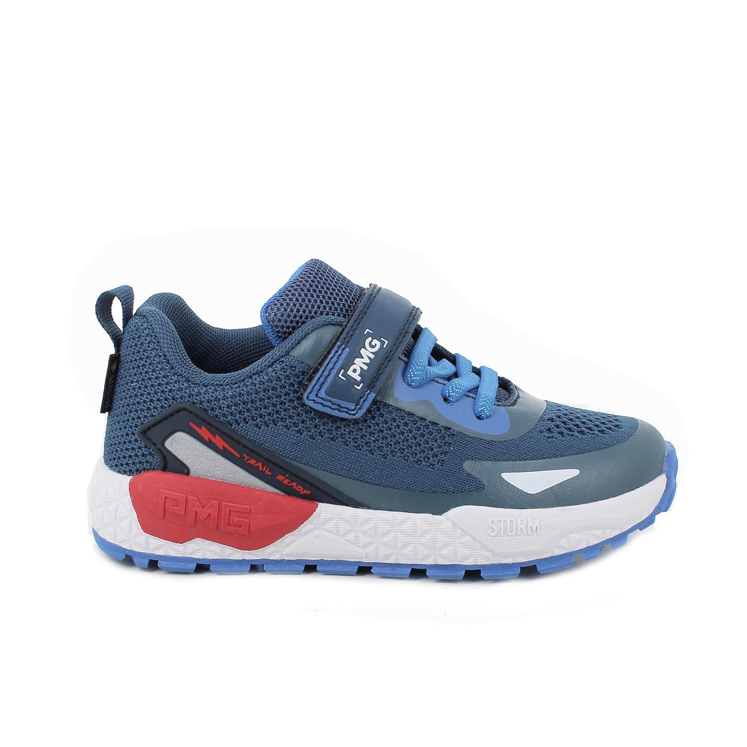 Gore-tex sneakers for boys blue with velcro