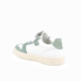 Deportivo para niño blanco y verde con velcro Deportivo para niño blanco y verde con velcro
