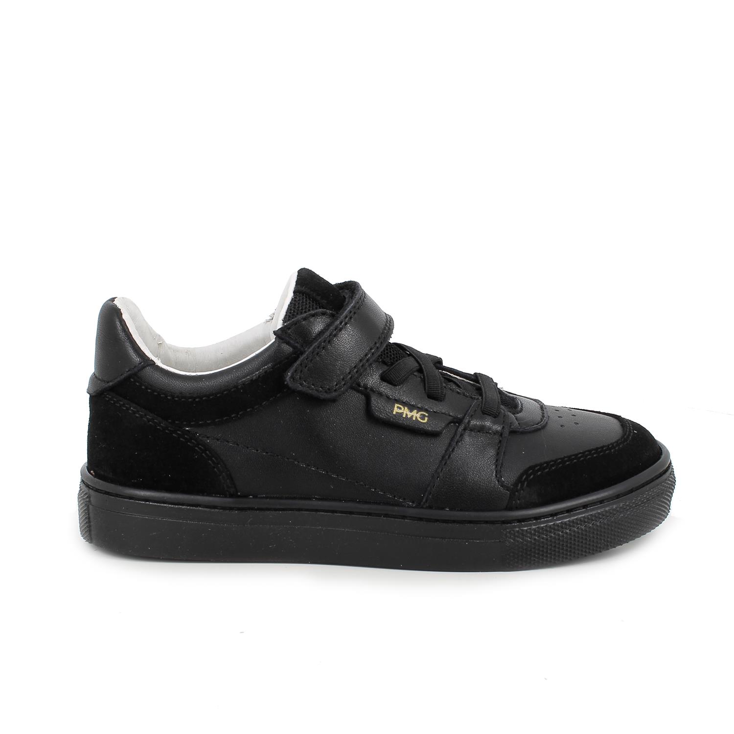 Sneaker&#x20;pour&#x20;gar&#xE7;on&#x20;noir&#x20;avec&#x20;velcro