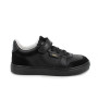 Sneakers da bambino nero con strap Sneakers da bambino nero con strap