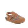 Sandalia para niña marron con velcro Sandalia para niña marron con velcro