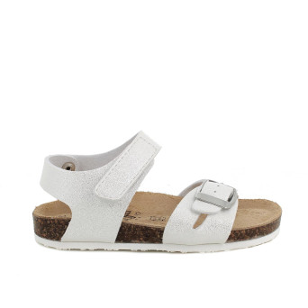 Sandale pour fille blanc avec velcro Sandale pour fille blanc avec velcro