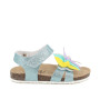 Sandals for girls turquoise with velcro Sandals for girls turquoise with velcro