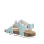 Sandals for girls turquoise with velcro Sandals for girls turquoise with velcro