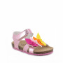 Sandalia para niña rosa con velcro Sandalia para niña rosa con velcro