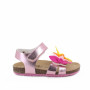 Sandalia para niña rosa con velcro Sandalia para niña rosa con velcro