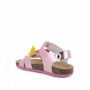 Sandalia para niña rosa con velcro Sandalia para niña rosa con velcro