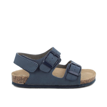 Sandale pour garçon bleu avec velcro Sandale pour garçon bleu avec velcro