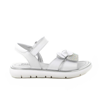 Sandals for girls white with velcro Sandals for girls white with velcro