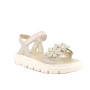 Sandali da bambina beige con strap Sandali da bambina beige con strap