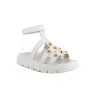 Sandale pour fille blanc avec velcro Sandale pour fille blanc avec velcro