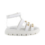Sandale pour fille blanc avec velcro Sandale pour fille blanc avec velcro
