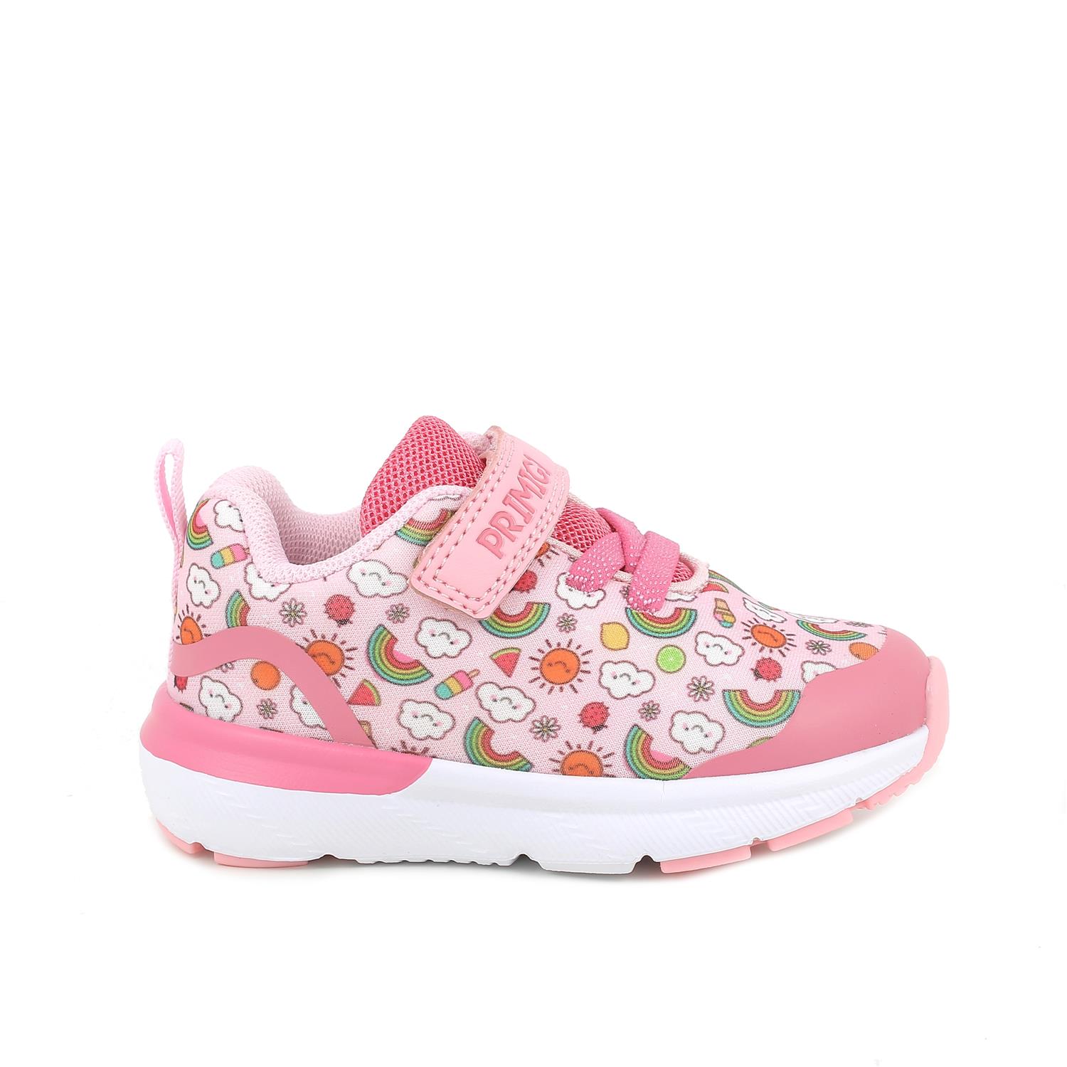 MÄDCHEN SNEAKER ROSA MIT VELCRO