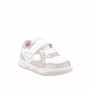 Sneaker pour fille blanc et rose avec velcro Sneaker pour fille blanc et rose avec velcro