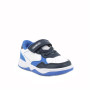 Sneaker pour garçon bleu et blanc avec velcro Sneaker pour garçon bleu et blanc avec velcro