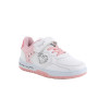 Sneakers da bambina bianco e rosa con strap Sneakers da bambina bianco e rosa con strap