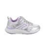 Sneakers for girls silver and purple with velcro Sneakers for girls silver and purple with velcro