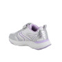 Sneakers for girls silver and purple with velcro Sneakers for girls silver and purple with velcro