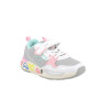 Sneakers for girls silver and white with velcro Sneakers for girls silver and white with velcro