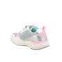 Sneakers for girls silver and white with velcro Sneakers for girls silver and white with velcro