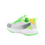 Sneakers for boys grey and green with velcro Sneakers for boys grey and green with velcro