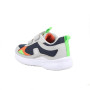 JUNGE SNEAKER GRAU UND BLAU MIT VELCRO JUNGE SNEAKER GRAU UND BLAU MIT VELCRO