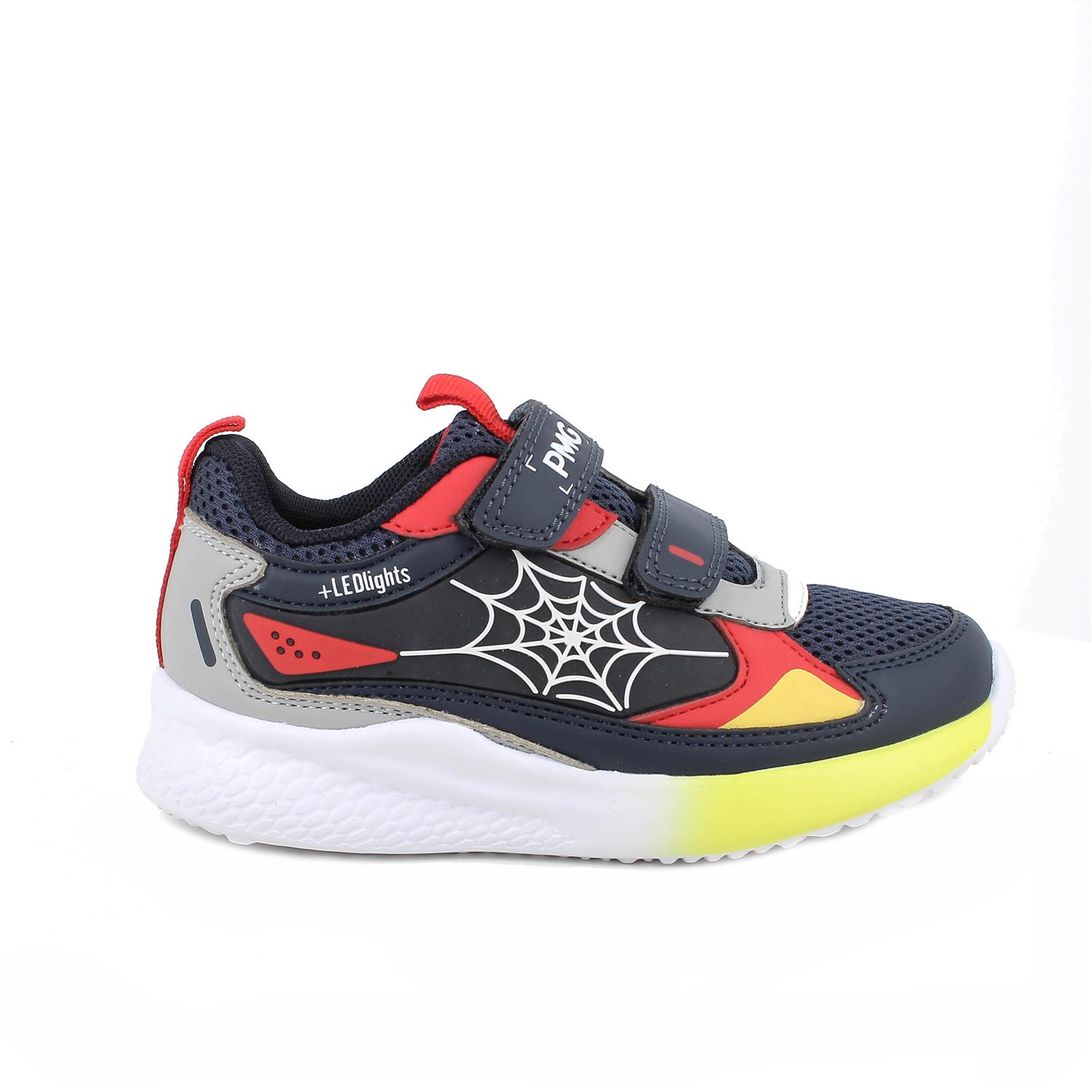 Sneaker pour garçon bleu avec velcro