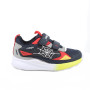 Sneakers da bambino blu con strap Sneakers da bambino blu con strap