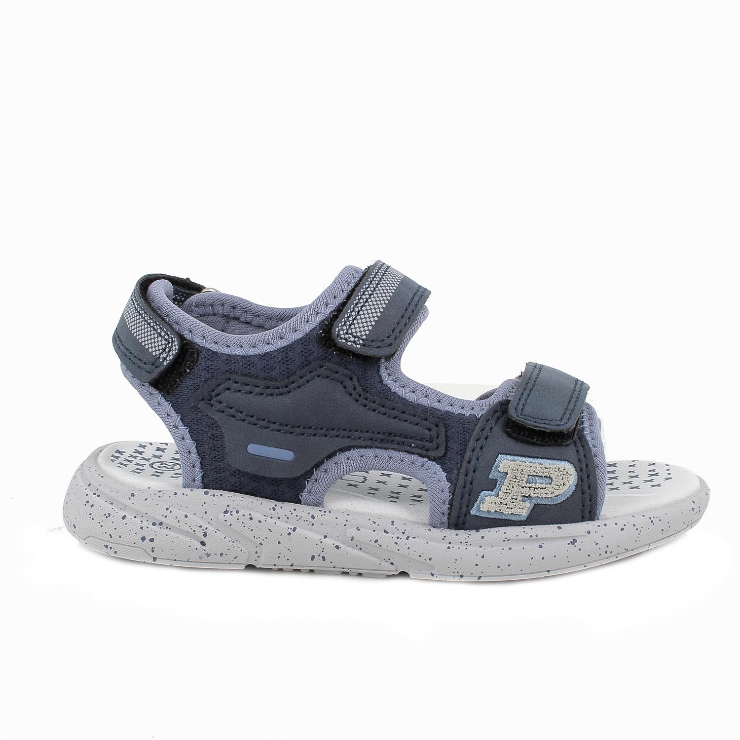 JUNGE SANDALE BLAU MIT VELCRO
