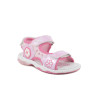 Sandalia para niña rosa y fucsia con velcro Sandalia para niña rosa y fucsia con velcro
