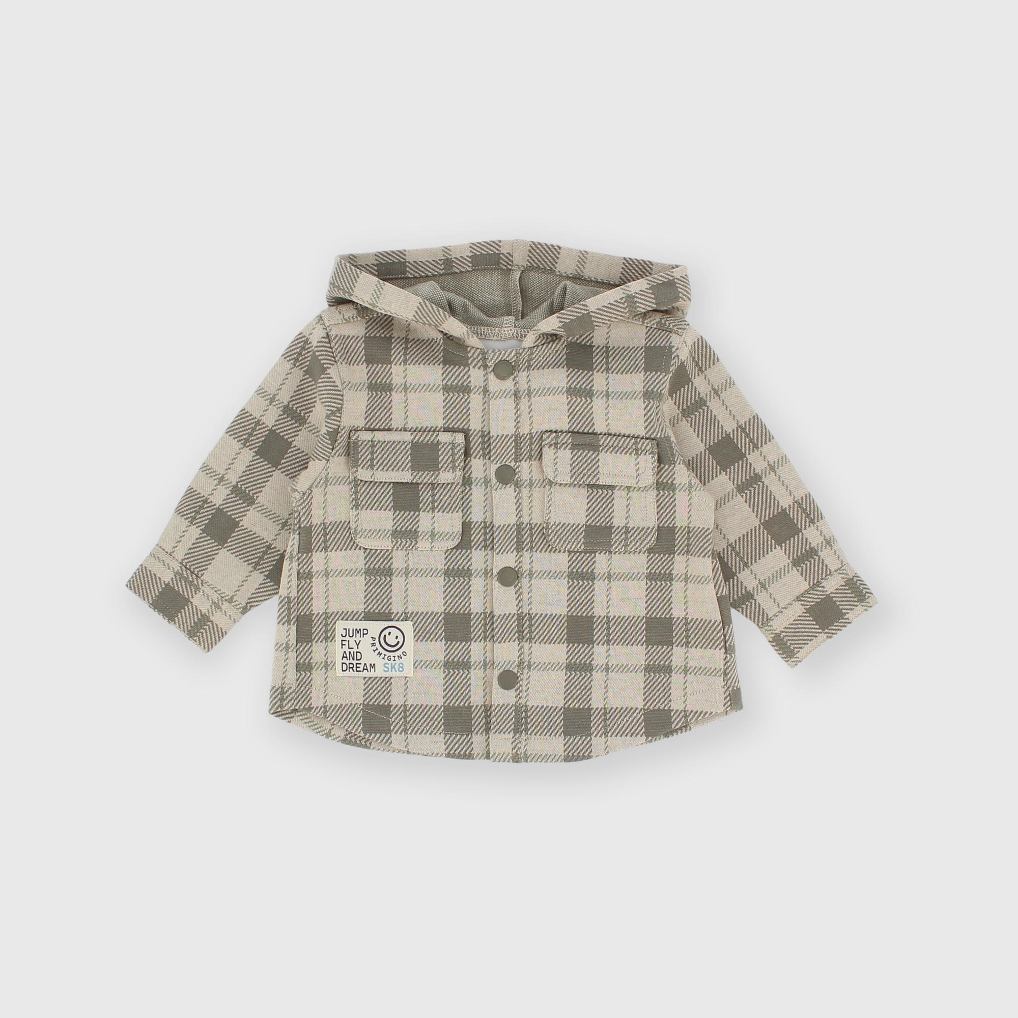 Camicia&#x20;in&#x20;cotone&#x20;da&#x20;bambino&#x20;beige