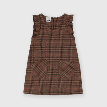 Mädchen Kleid Braun Mädchen Kleid Braun