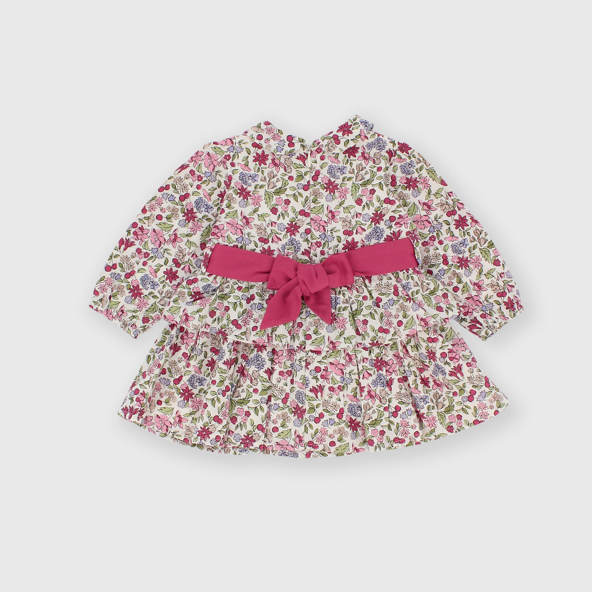 Vestito&#x20;in&#x20;cotone&#x20;da&#x20;bambina&#x20;bianco