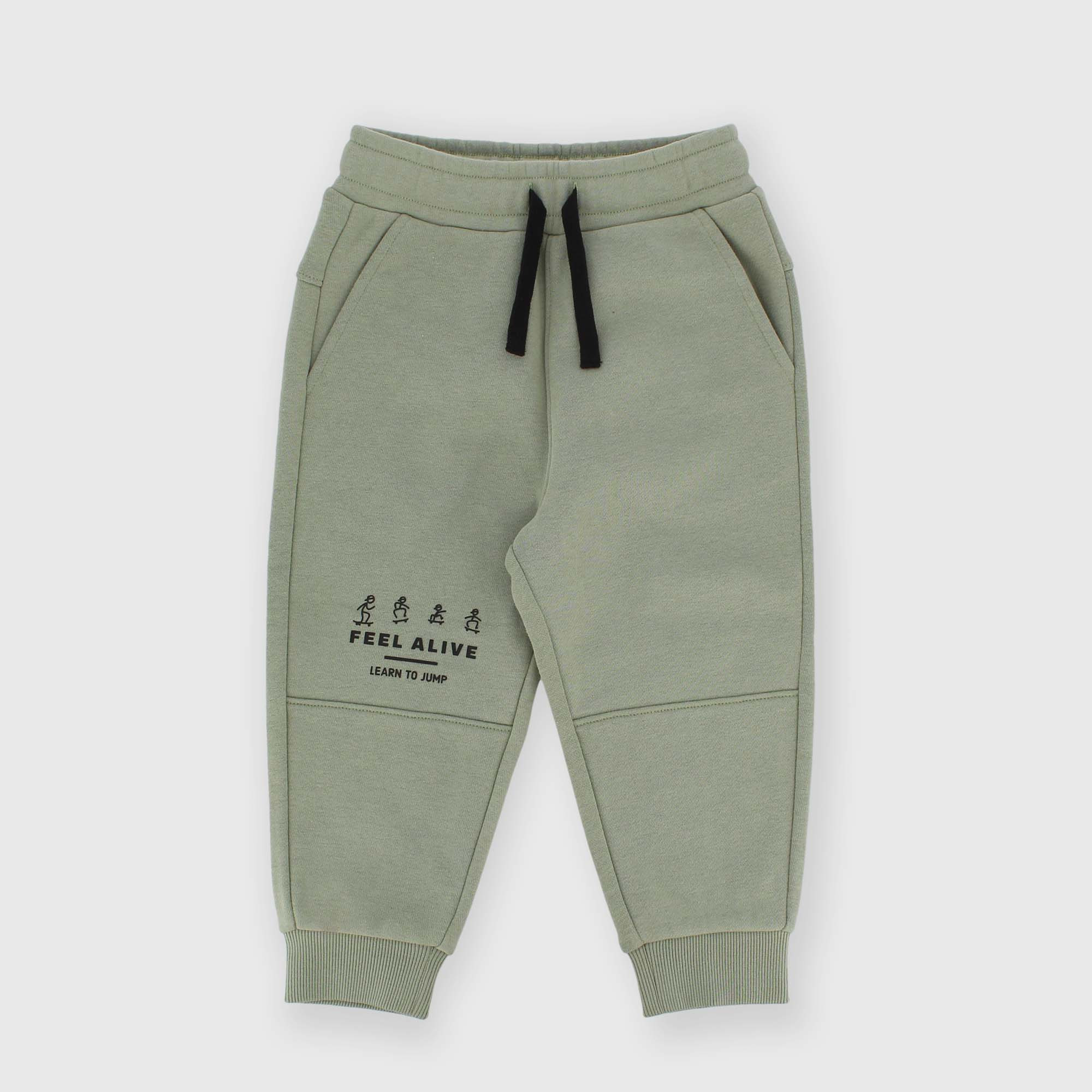 Pantalone&#x20;in&#x20;felpa&#x20;da&#x20;bambino&#x20;verde