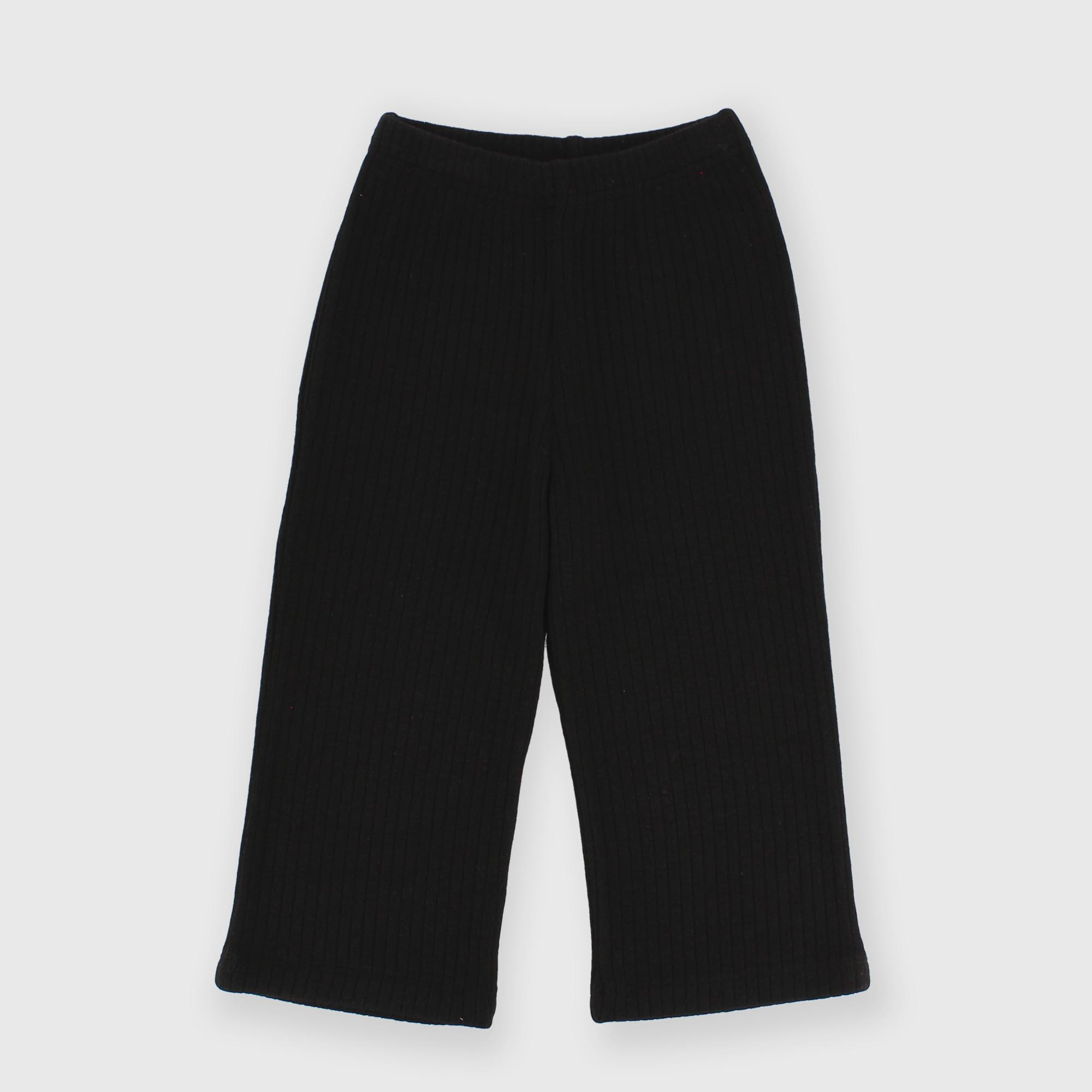Pantalone&#x20;in&#x20;costina&#x20;da&#x20;bambina&#x20;nero