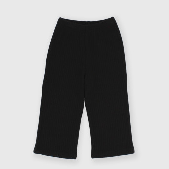 Pantalón de pana para niña negro Pantalón de pana para niña negro