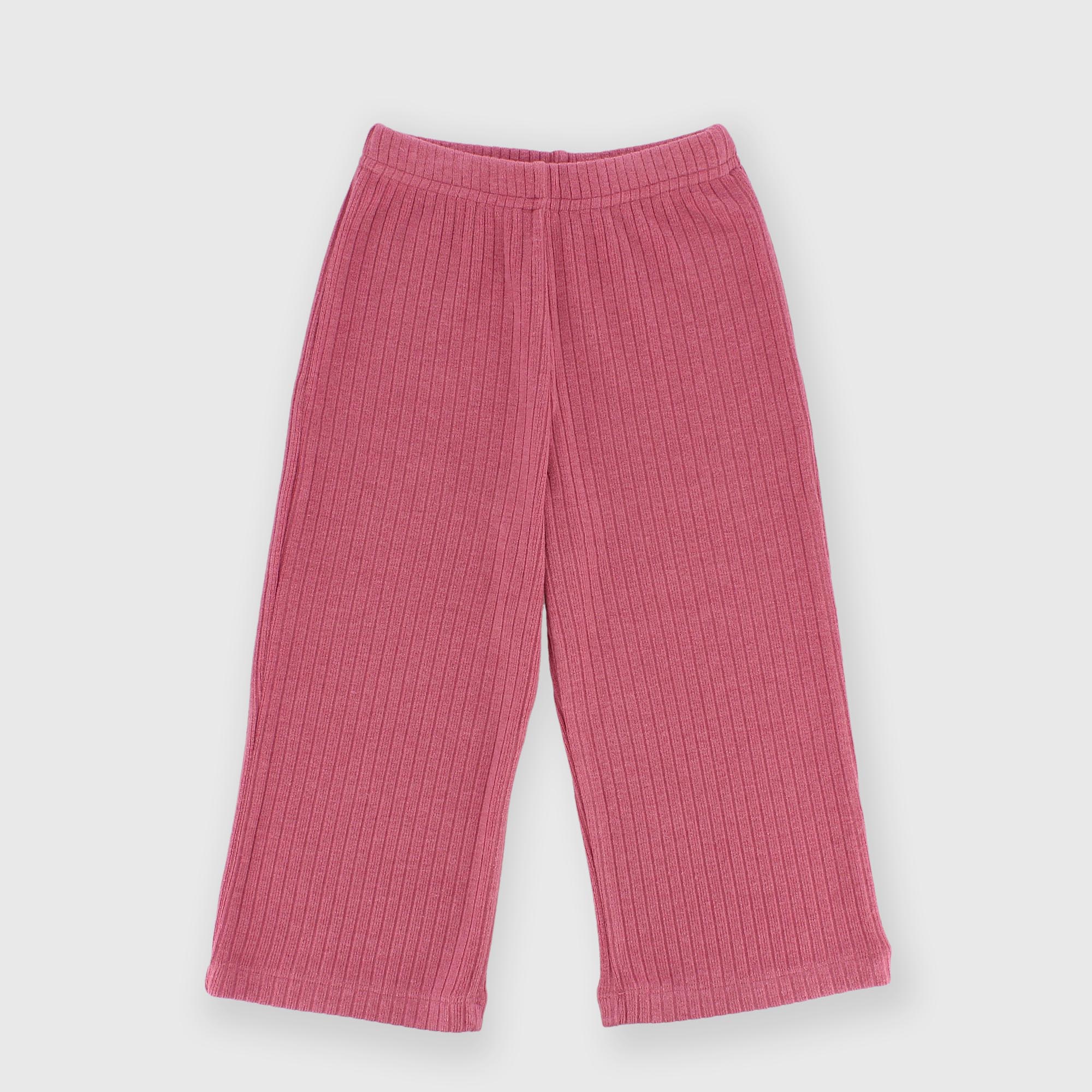 Pantalone&#x20;in&#x20;costina&#x20;da&#x20;bambina&#x20;rosa