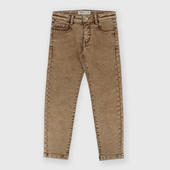 Pantalón de vaquero para niño beige Pantalón de vaquero para niño beige