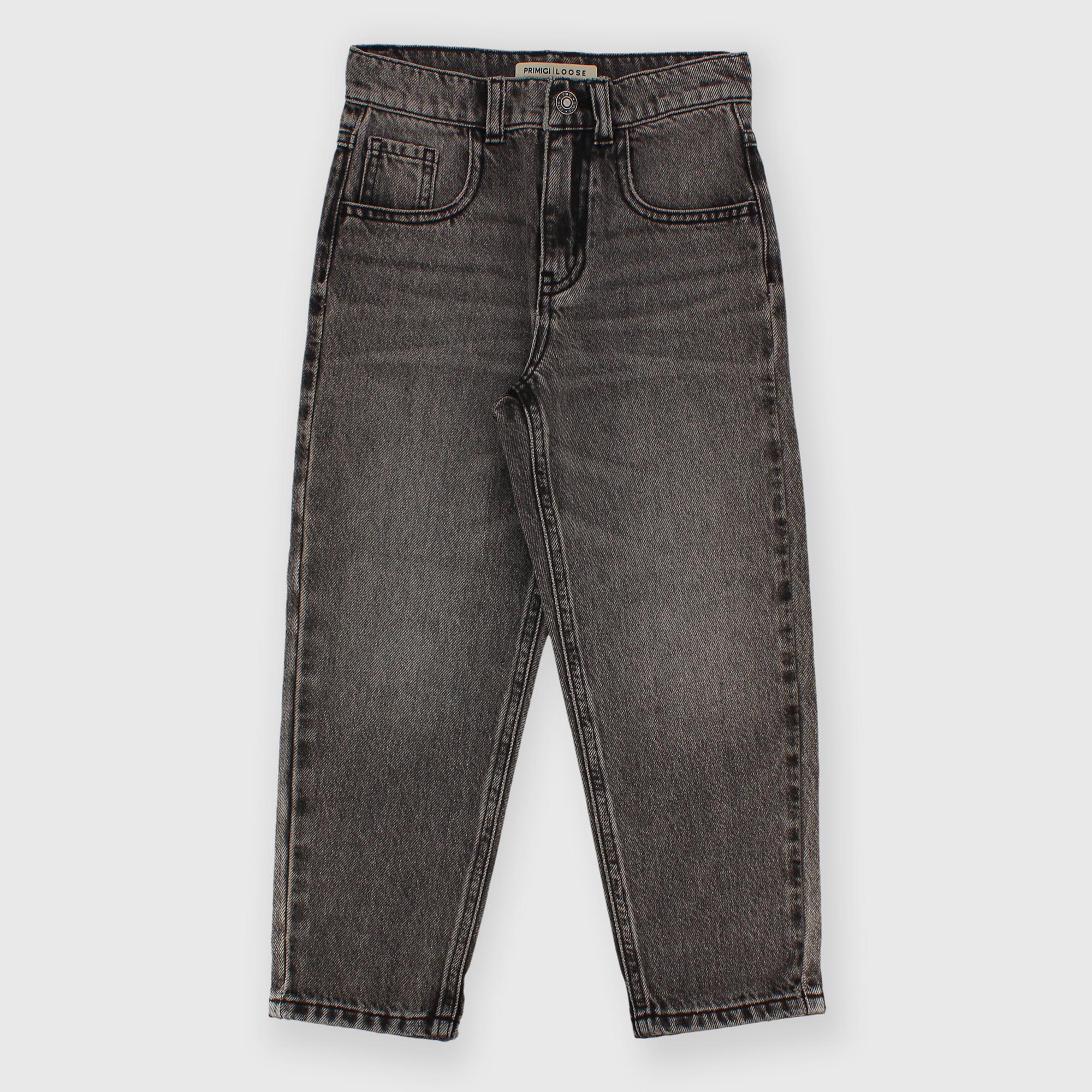 Pantalone in jeans da bambino nero