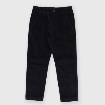 Velvet trousers for boy blue Velvet trousers for boy blue